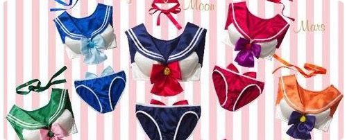 Sailor Moon Cosplay Bra Set