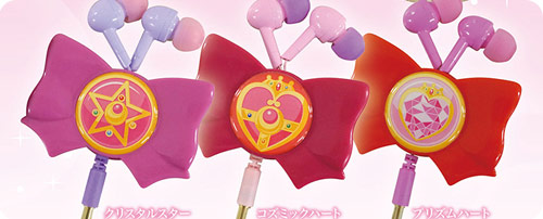 Sailor Moon Reel Type Stereo Earphones