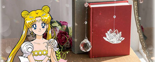 Sailor Moon Silver Crystal Sun Catcher