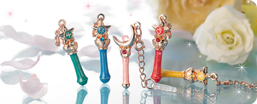 Sailor Moon Wand Charms (Set)