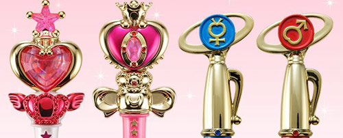 Sailor Moon Wands Miniaturely Tablet Set 6