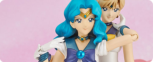 Sailor Uranus and Sailor Neptune: S.H.Figuarts Action Figure