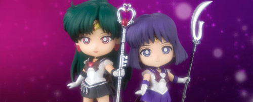 Super Sailor Pluto & Super Sailor Saturn Figuarts MINI